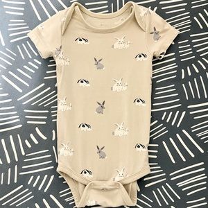 Like New 3-6M Kyte Baby Bunny Bodysuit